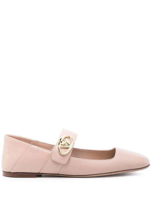 Light pink VLogo ballerina VALENTINO GARAVANI | 5W2S0JV2EEYZJ2